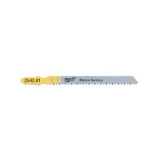 Полотно Milwaukee для лобзика T101B, 75мм/ крок зуба 2,5мм, 5шт, деревина, чистий різ (4932254061)
