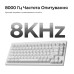 Клавіатура Keychron V1 Ultra Keychron Red Switch RGB UA White (V1U-F1-UA)