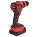 Шуруповерт Vitals Master, AU 1835aq BL Kit, 18V, АКБ 2x2Ah, 35Нм, 500·1500об/хв, кейс, 1.43кг (235977)