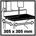 Стрічкова пила Einhell TC-SB 200/1, 250W, 1400об/хв, 900м/хв, стіл 305x305мм, виліт 200мм (4308009)