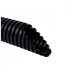 Труба гофрована з протяжкою D16/10.7 мм, PVC, УФ стійка, чорна, бухта 50м Kopos (1416ED_F50D)