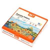 Гуашеві фарби Yes Orange Line 16 кольорів по 20 мл (230433)