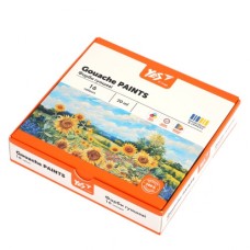 Гуашеві фарби Yes Orange Line 16 кольорів по 20 мл (230433)
