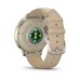 Смарт-годинник Garmin Venu 4 (41mm), Beige w/ Lunar Gold + Leather, GPS смарт-годинник (010-03013-03)