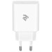 Зарядний пристрій 2E USB Wall Charger QC3.0 DC5V/3A, Max 18W, white (2E-WC1USB18W-W)