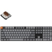 Клавіатура Keychron K5 Max Gateron MX 2.0 Brown QMK Wireless/Bluetooth/USB-А UA Black (K5M-B3-UA)