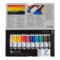 Олійні фарби Royal Talens Van Gogh 10 кольорів 20 мл (8712079231361)