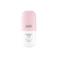 Спрей для очищення 2E PILL 140ml for office equipment +Microfibre 20 cm, white-pink (2E-SK140PN)