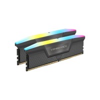 Модуль пам'яті для комп'ютера DDR5 96GB (2x48GB) 7200 MHz Vengeance RGB Black Corsair (CMH96GX5M2B7200C40)
