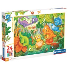 Пазл Clementoni Dinos Happy Oasis, серія "MAXI", 24 елементи (28524)