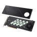 Плата розширення ASUS Hyper M.2 X16 PCIe 5.0 Expansion Card GEN 5 (90MC0CY0-M0EAY0)