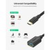 Перехідник OTG USB 3.0 AF to USB-C US154 black Ugreen (30701)