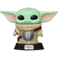 Фігурка Funko Pop серії Мандалорець - Ґроґу з бронею Брудорога (90447)