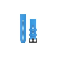 Ремінець до смарт-годинника Garmin fenix 5X Plus 26mm QuickFit Cyan Blue Silicone (010-12741-02)