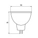 Лампочка Eurolamp LED SMD MR16 11W GU5.3 3000K (LED-SMD-11533(P))