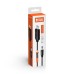 Кабель живлення USB to DC 5.5x2.5mm 9V 1.0m black ColorWay (CW-CBUD066-BK)