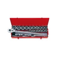 Набір інструментів KING TONY 3/4" дюймових 12-гранних 23 шт. (6023SR)
