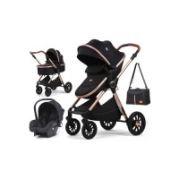 Коляска Kidilo 3в1 H2D (Black) (1111556)