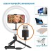 Набір блогера ACCLAB AL-LR101MB 4in1 Ring of Light, Holder, mic., Bluetooth butto (1283126502057)