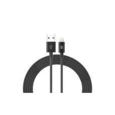 Дата кабель USB 2.0 AM to Lightning 1.0m black Armorstandart (ARM64287)