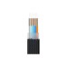 Дата кабель 6in1 inCharge XL 3.0m black Rolling Square (XLL01R)