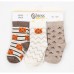 Шкарпетки дитячі Bross з тигриками (22887-12-18B-beige)