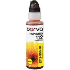 Чорнило Barva Epson 112 100мл, Pigm. Yellow, флакон OneKey (E112-956-1K)