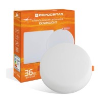 Світильник точковий Євросвітло LED-R-220-36 6400К без рамки