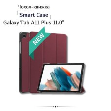 Чохол до планшета BeCover Smart Case Samsung Galaxy Tab A11 Plus SM-X236B 11.0" Red Wine (714002)