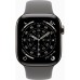 Смарт-годинник Apple Watch Series 11 GPS + Cellular 42mm Natural Titanium Case with Stone Grey Sport Band - S/M (MF8M4RK/A)