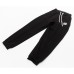 Штани дитячі A-Yugi спортивні на манжетах (7084-140G-black)