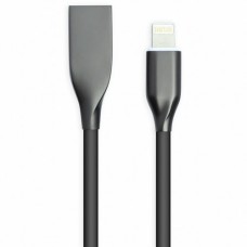 Дата кабель USB 2.0 AM to Lightning 2.0m black PowerPlant (CA911806)