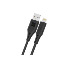 Дата кабель USB 2.0 AM to Lightning powerlink-ai200.black Promate (powerlink-ai200.black)