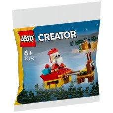 Конструктор LEGO Creator Поїздка на санчатах Санти (30670)