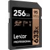 Карта пам'яті Lexar 256GB SDXC class 10 UHS-I U3 V30 633x Professional (LSD256CB633)