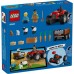 Конструктор LEGO City Червоний фермерський трактор із причепом і вівцями (60461)