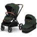 Коляска Lionelo 2 в 1 Mika 2IN1 Green Forest (LO-MIKA 2IN1 GREEN FOREST)