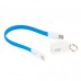 Дата кабель USB 2.0 AM to Type-C 0.18m blue Extradigital (KBU1787)