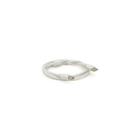 Кабель для принтера USB 2.0 AM/BM 0.8m ferrite white Voltronic (YT-AM/BM-0.8W)
