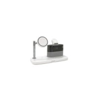 Зарядний пристрій Voltronic 5-in-1 Wireless Charging Station Smartphone + Watch + Earbuds black (BZ/C-09)
