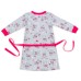 Піжама дитяча Matilda з халатом (7463-110G-fuchsia)