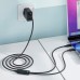 Дата кабель USB 2.0 USB-C 2in1 0.8m + sub 0.4m, 100W, C5-11 Acefast (6974316280149)