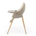 Стілець для годування Kinderkraft 2 в 1 Fini Up Beige (5902533930104)