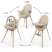 Стілець для годування Kinderkraft 2 в 1 Fini Up Beige (5902533930104)
