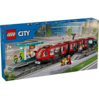 Конструктор LEGO City Трамвай і вокзал у центрі міста 811 деталей (60423)