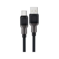 Дата кабель USB 2.0 AM to USB-C 1.2m 3.0A silicone braid Acefast (6974316283126)