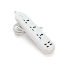 Мережевий фільтр живлення Voltronic TВ-Т16mini, 3роз, 4*USB White (ТВ-Т16mini-White)