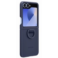 Чохол до мобільного телефона Samsung Silicone Cover with Ring Samsung Galaxy Flip 6 Navy (EF-PF741TNEGUA)