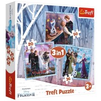 Пазл Trefl Frozen Чарівна історія 3 in1 (5900511348538)