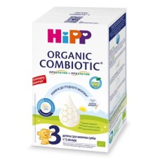 Дитяча суміш HiPP Organic Combiotic 3 500 г (1031099)